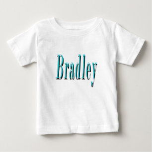 Camiseta De Bebé Logo Blue Bradley Name,