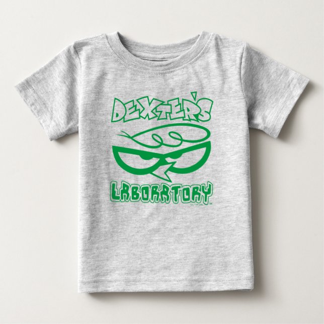 Camiseta De Bebé Logo de Dexter's Laboratory Face (Anverso)