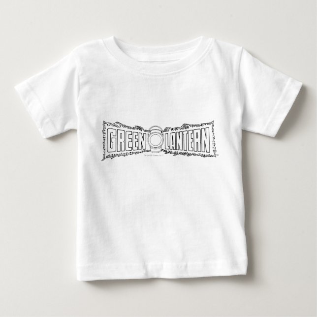 Camiseta De Bebé Logo de Green Lantern 7 (Anverso)