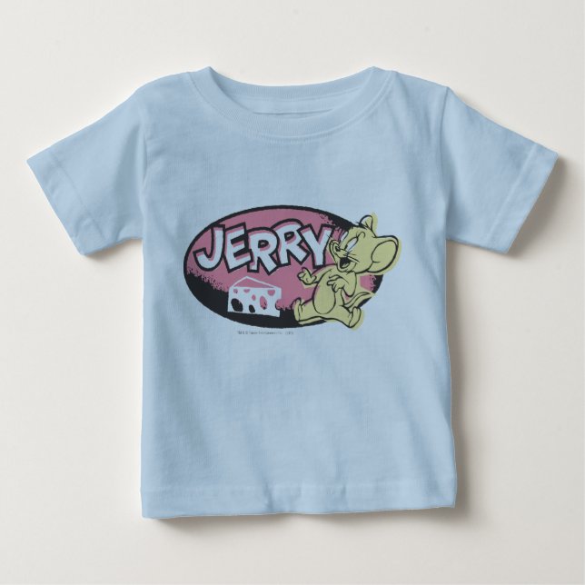 Camiseta De Bebé Logo de Jerry Cheese (Anverso)