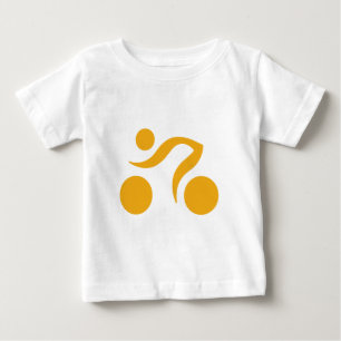 Camiseta De Bebé Logo de la bicicleta