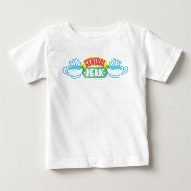 Camiseta De Bebé Logo de Neon Central Perk (Anverso)