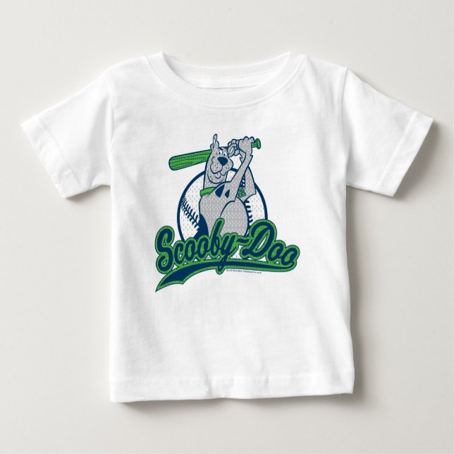 Camiseta De Bebé Logo de Scooby-Doo Baseball (Anverso)