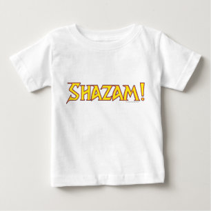 Camiseta De Bebé Logo de Shazam amarillo/rojo