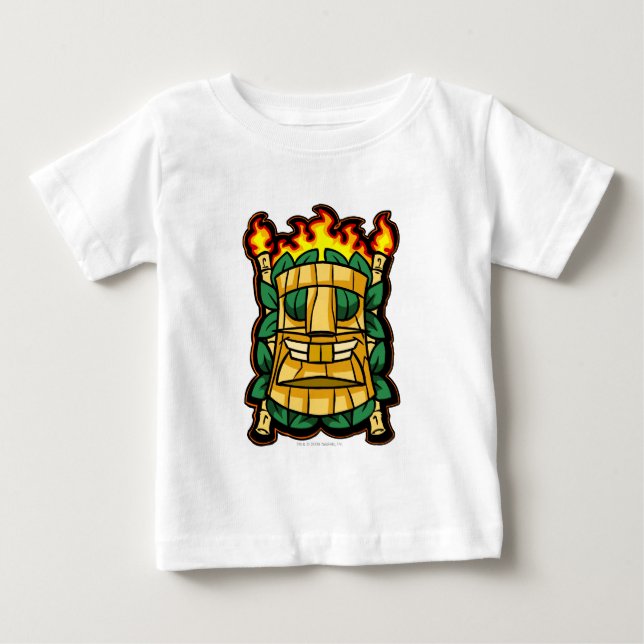 Camiseta De Bebé Logo de Team Mystery Island (Anverso)