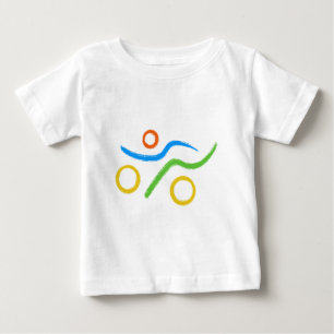 Camiseta De Bebé Logo de Triathlon Freak