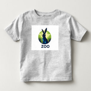 Camiseta De Bebé Logo de Zoo Rabbit Adventures