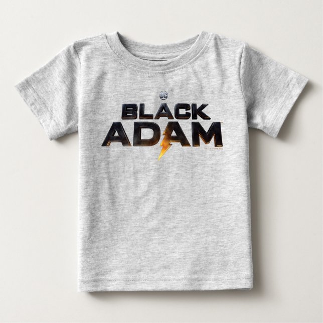Camiseta De Bebé Logo del Black Adam (Anverso)