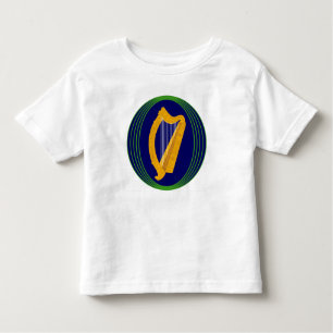 Camiseta De Bebé Logo del Escudo de Armas de Irlanda