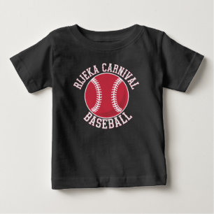 Camiseta De Bebé Logo del Festival de Béisbol de Rijeka