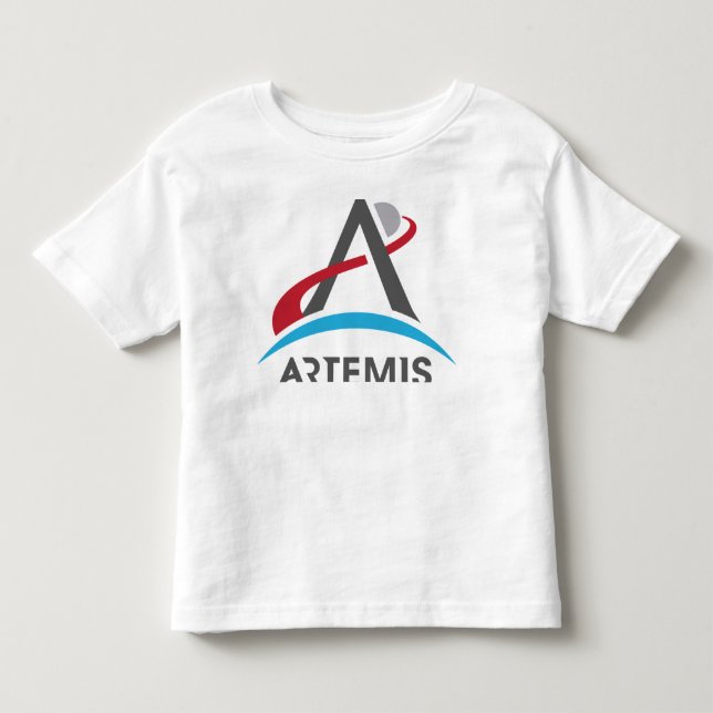 Camiseta De Bebé Logo del Programa Artemis de la NASA Astronauta de (Anverso)