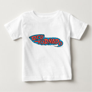 Camiseta De Bebé Logo del Tornado Rojo