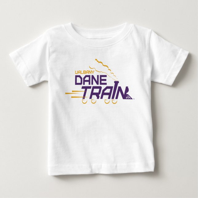 Camiseta De Bebé Logo del Tren de Dane de la UAlbany (Anverso)