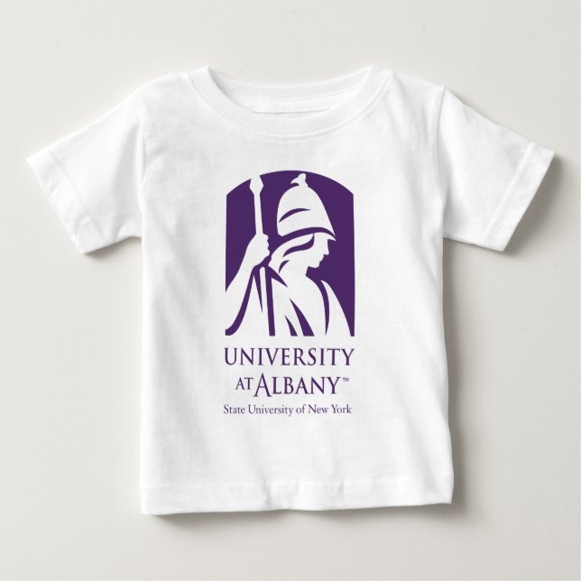 Camiseta De Bebé Logo icónico de la Universidad de Albany (Anverso)