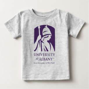 Camiseta De Bebé Logo icónico de la Universidad de Albany