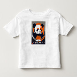 Camiseta De Bebé Logo pour Entreprise d'Évènementiel avec Panda et