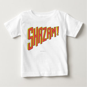 Camiseta De Bebé Logo Shazam rojo/amarillo