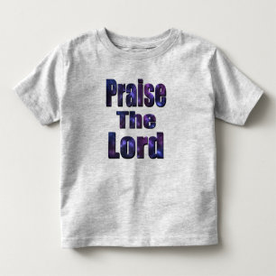 Camiseta De Bebé Logotipo de Alabado Sea El Señor,
