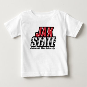 Camiseta De Bebé Logotipo de Jacksonville State University JAX STAT