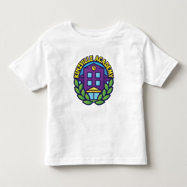 Camiseta De Bebé Logotipo de la academia de Kinzville (Anverso)