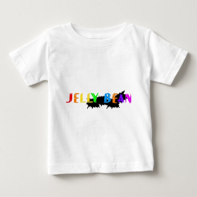 Camiseta De Bebé Logotipo de la haba de jalea (Anverso)