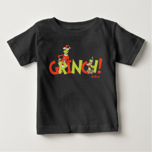 Camiseta De Bebé ¡Logotipo del personaje Grinch! Gráfico