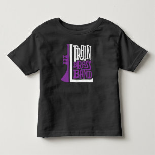 Camiseta De Bebé Logotipo LTBB (blanco/morado) - Niño pequeño y beb