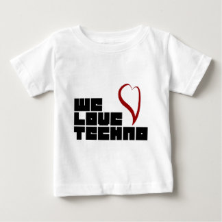 Camiseta De Bebé Logotipo-Nosotros-Amor-Techno