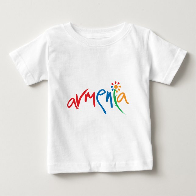 Camiseta De Bebé Logotipo oficial armenio (Anverso)