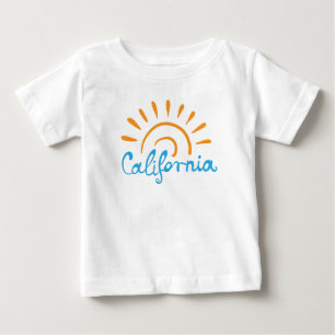 Camiseta De Bebé Logotipo soleado de California