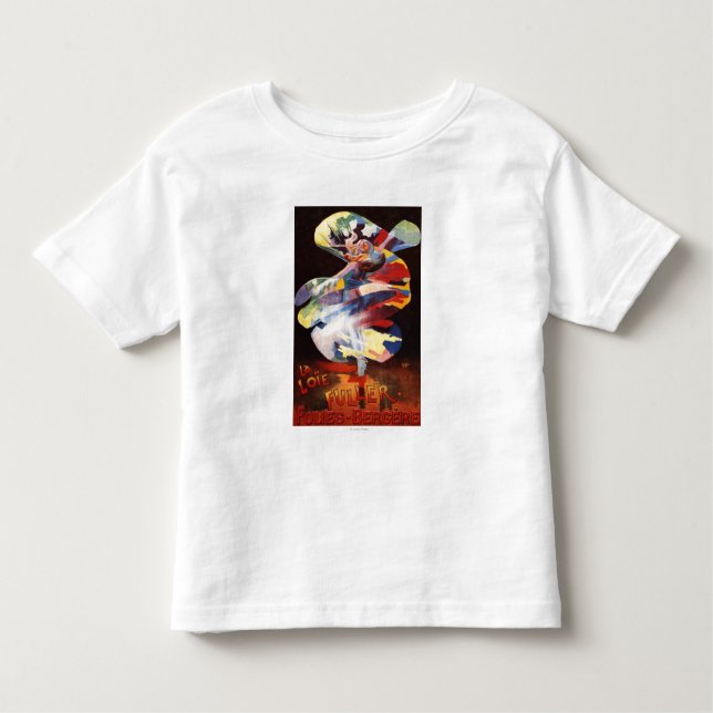 Camiseta De Bebé Loie más lleno en el teatro de Folies-Bergere (Anverso)