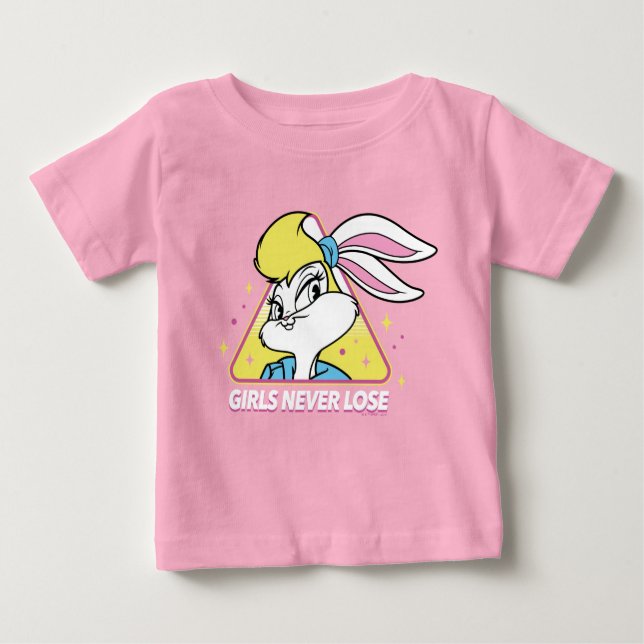 Camiseta De Bebé Lola Bunny Chicas nunca pierden (Anverso)