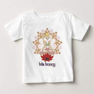 Camiseta De Bebé Lola Bunny Yoga Lotus Pose