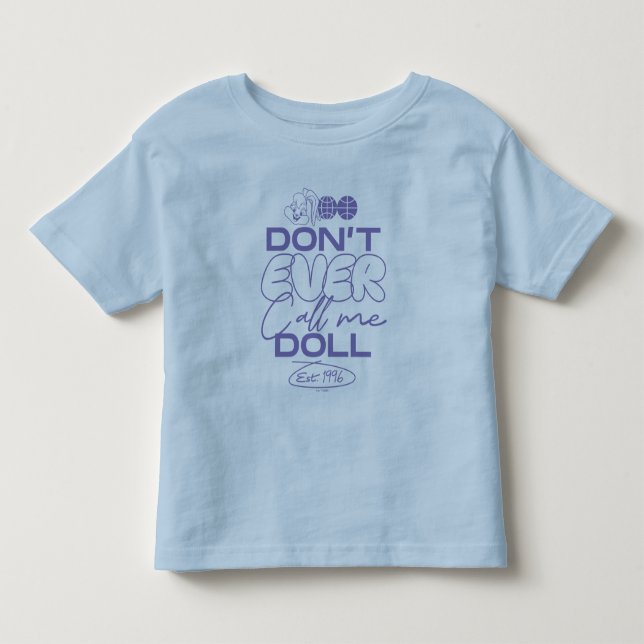 Camiseta De Bebé Lola "No me llames muñeca nunca" (Anverso)