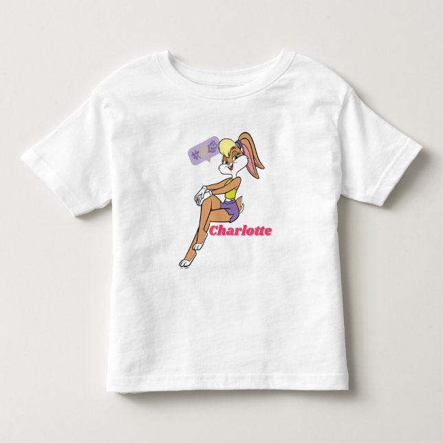 Camiseta De Bebé Lola Sentada (Anverso)