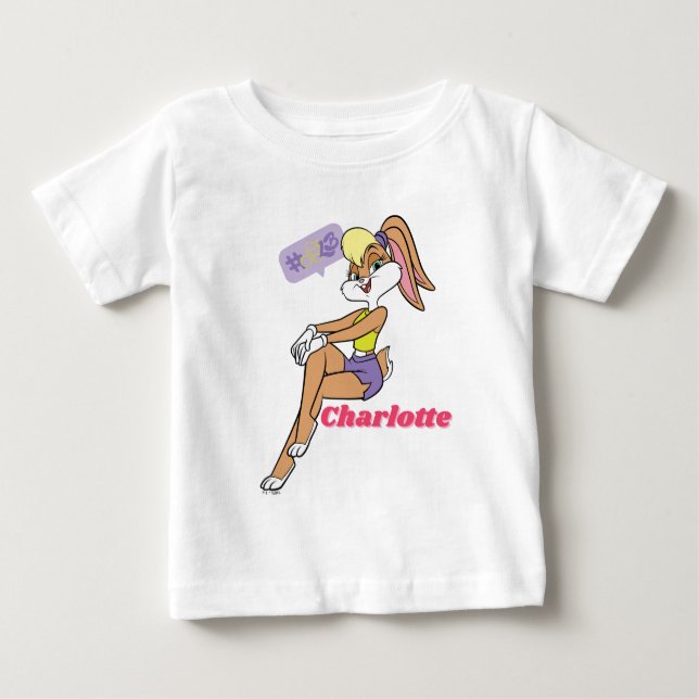 Camiseta De Bebé Lola Sitting (Anverso)