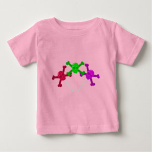 Camiseta De Bebé Lollipops de cráneo