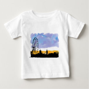 Camiseta De Bebé London Eye Skyline Art, Regalos que puedes persona