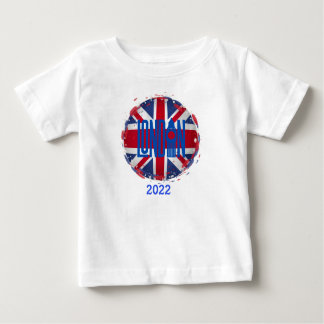 Camiseta De Bebé London Union Jack 2022 para personalizar