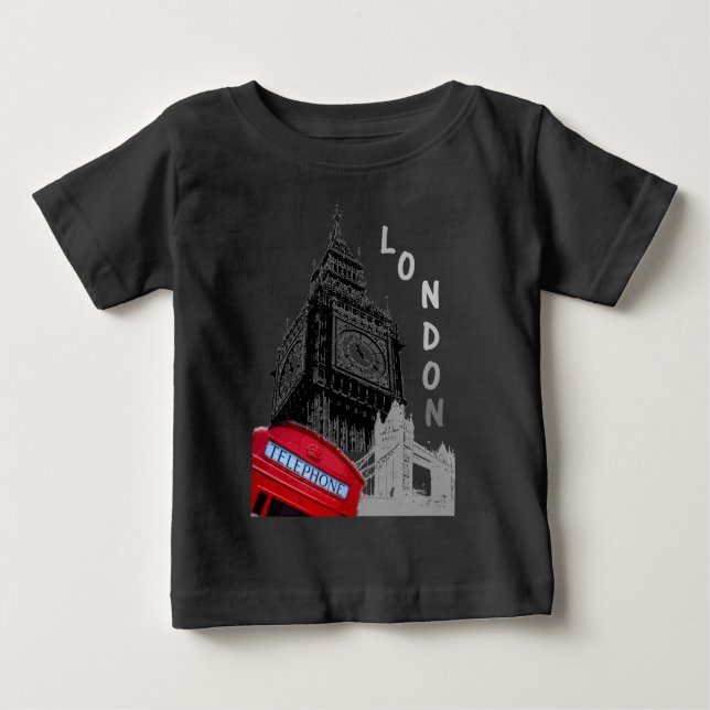 Camiseta De Bebé Londres (Anverso)