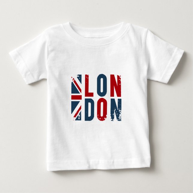 Camiseta De Bebé Londres (Anverso)
