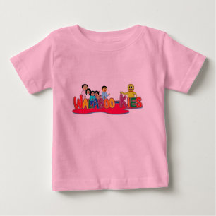 Camiseta De Bebé longsleeve 2t de la familia de los walabookies