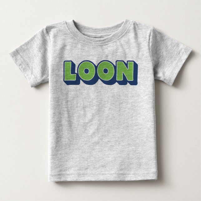Camiseta De Bebé Loon, Dialecto Doric, Chico, Escocia (Anverso)