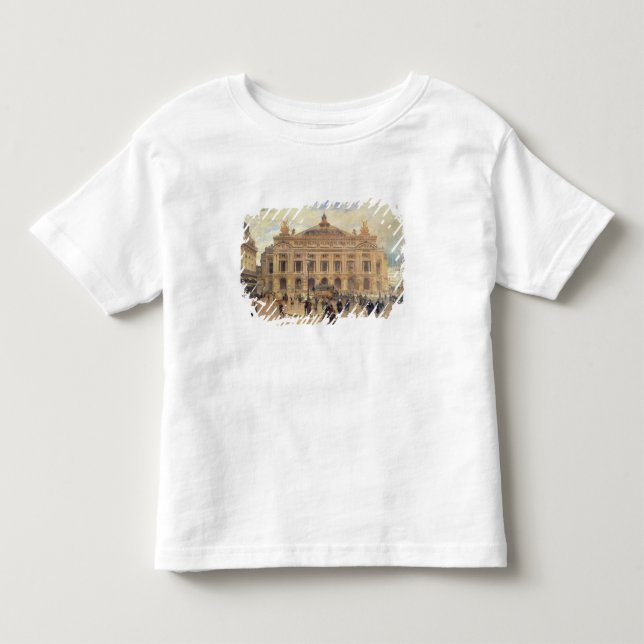 Camiseta De Bebé L'Opera, París (Anverso)