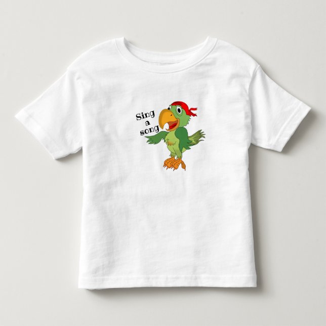 Camiseta De Bebé Loro  (Anverso)