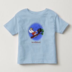 Camiseta De Bebé Loro cacatúa divertido tocando guitarra de rock ca