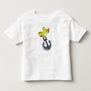 Camiseta De Bebé Loro con ancla