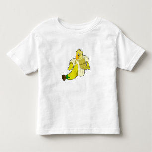 Camiseta De Bebé Loro con banana