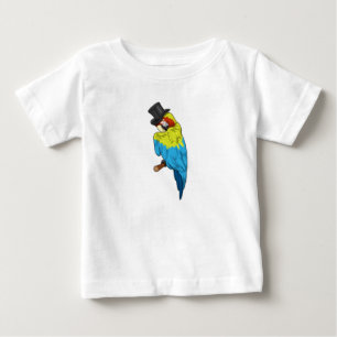 Camiseta De Bebé Loro con cilinder