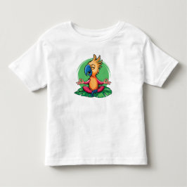 Camiseta De Bebé Loro Zen - Arte de Meditación Tropical